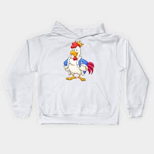 King chicken Kids Hoodie